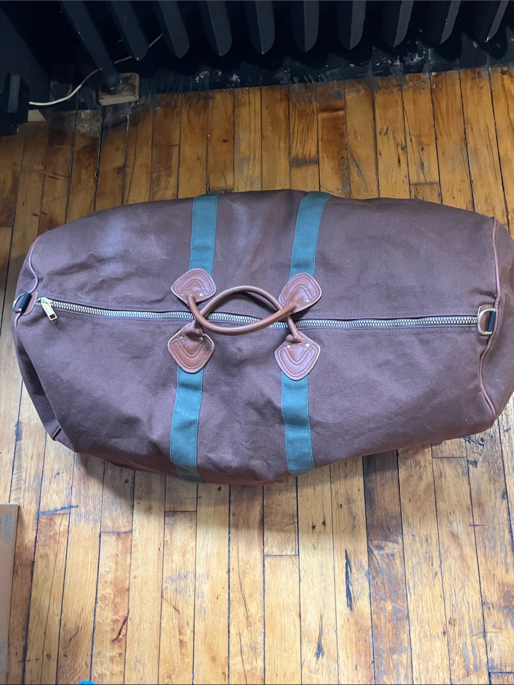 LL Bean vintage duffle bag